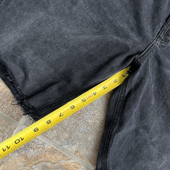 Agolde 90s Mid Rise Loose Short in Fallen Size 32 NWT - Picture 8 of 14